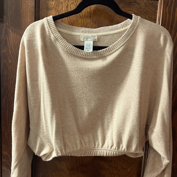 L*Space Cropped sweater. Size S - Picture 2 of 4